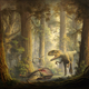 Illustration for article titled These Ferocious Dinosaur Wallpapers Will Rampage on Your Desktop